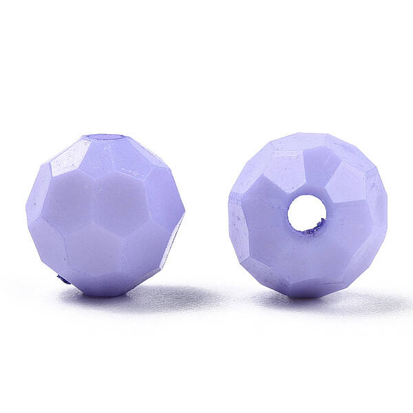 Opaque Acrylic Beads
