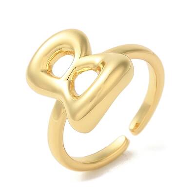 Brass Open Cuff Rings