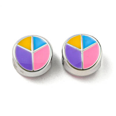 CCB Plastic Large Hole Beads