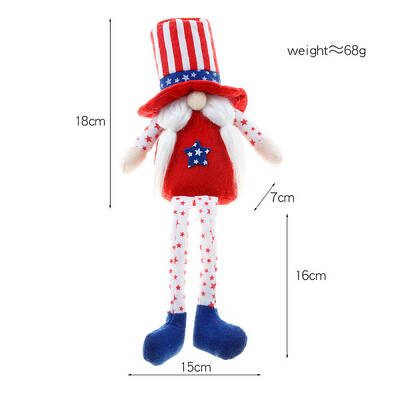 Independence Day Cloth Rudolph Doll
