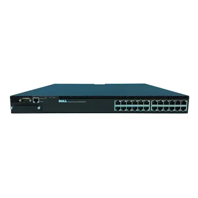 W8WNP Dell PowerConnect B-FCX Series B-FCX624 24 x Ports 1000Base-T 1U Rack-mountable Gigabit Ethernet Network Switch