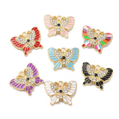 Alloy Enamel Pendants