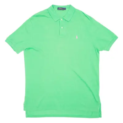 POLO RALPH LAUREN Mens Polo Shirt Green XL