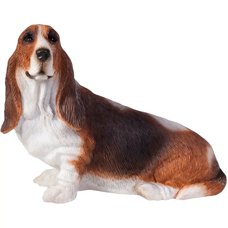 Sandicast Basset Hound Dog Sculpture