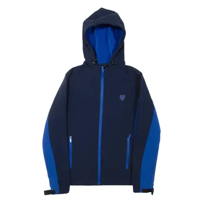 DIESEL Boys Jacket Blue Hooded 11-12Y