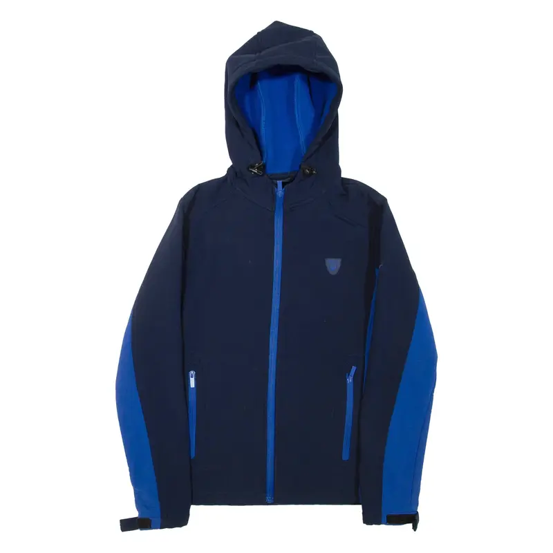 DIESEL Boys Jacket Blue Hooded 11-12Y