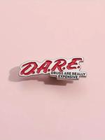 Letter Design Brooch, Durable Metal Pins, Cute Enamel Pin, Novelty Alloy Brooch for Women & Men Fall Used, Fashion Jewelry Ac...