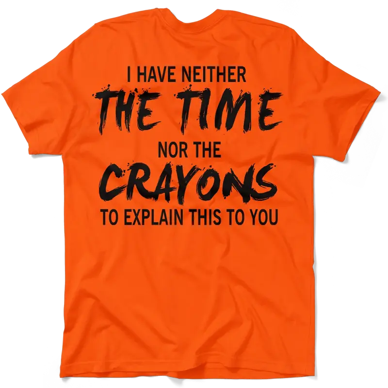 Crayons - Safety Yellow T-Shirt