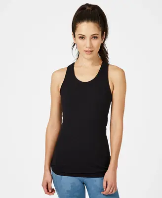 Athlete Seamless Workout Vest Sb5353 Black | Color: BLACK | Size: L