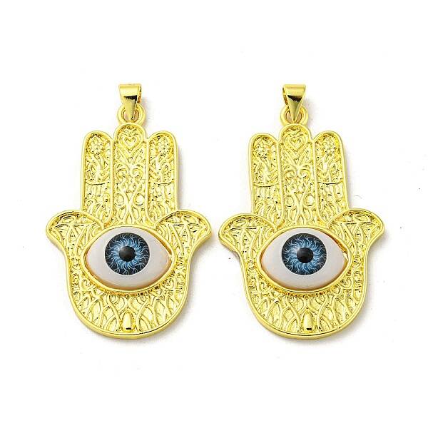 Real 18K Gold Plated Brass Pendants