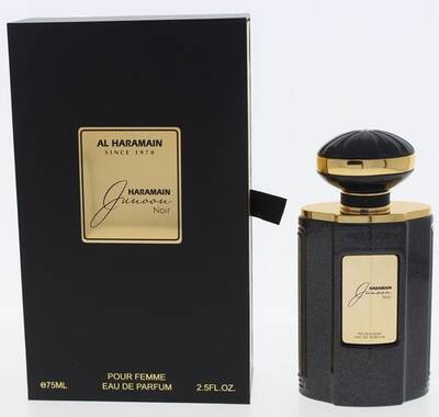 Al Haramain Junoon Noir Perfume for Women - Eau de Parfum Spray 2.5 oz