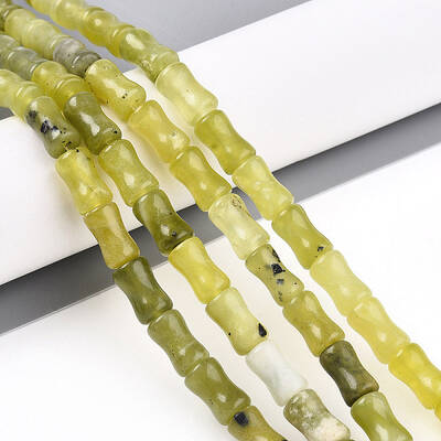 Natural Xiuyan Jade Beads Strands