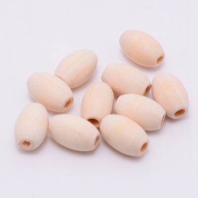 Unfinished Natural Wooden Beads
