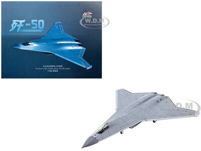 Shenyang J-50 Stealth Aircraft People's Liberation Army Air Force 1/144 Diecast Model by Air Force 1