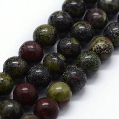 Natural Bloodstone Beads Strands