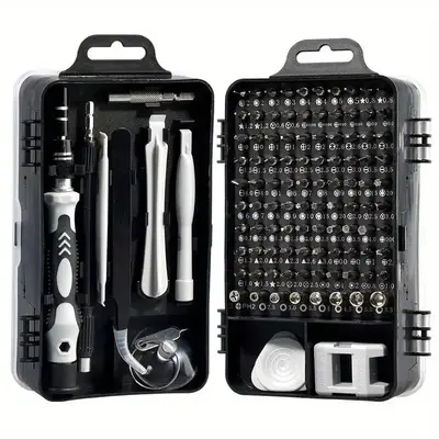 Precision Screwdriver Tools Set, 115 in 1 Multifunctional Screwdriver Combination with Storage Box, Multifunctional Laptop Mo...