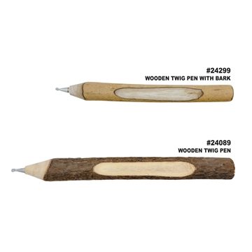 150 Promotional Wooden Twig Pen - Real Wood & Fine Tip