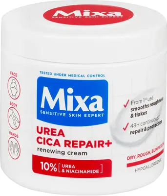 Mixa Urea Cica Repair+ Renewing Cream - 400ml
