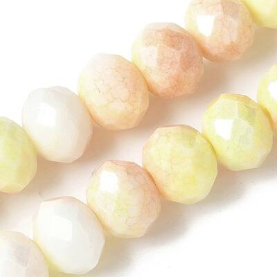 Electroplate Handmade Lampwork Beads Strands