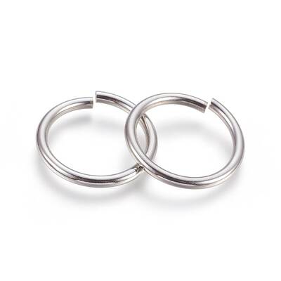 Tarnish Resistant 304 Stainless Steel Open Jump Rings