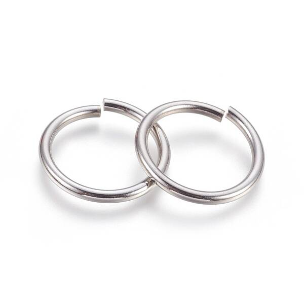 Tarnish Resistant 304 Stainless Steel Open Jump Rings