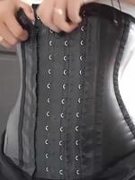 Women's Adjustable Hook & Eye Closure Waist Trainer, High Stretch Waist Cincher, Tummy Control Shaper for Daily Wear, Ladies ...