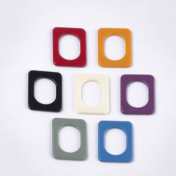 Opaque Acrylic Linking Rings