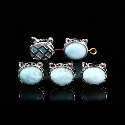 Natural Larimar Beads