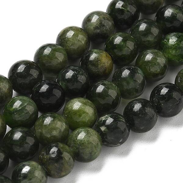 Natural Green Diopside Beads Strands