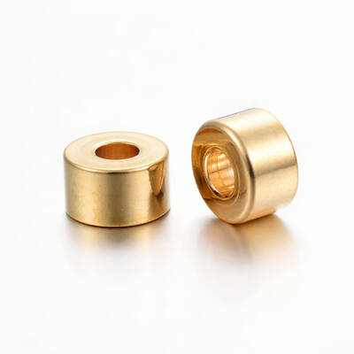 Ion Plating(IP) 304 Stainless Steel Spacer Beads