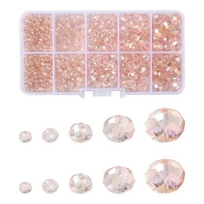Electroplate Glass Beads Strands