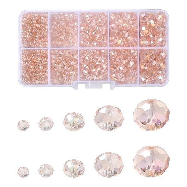Electroplate Glass Beads Strands