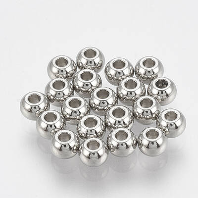 Non-Tarnish 201 Stainless Steel Spacer Beads