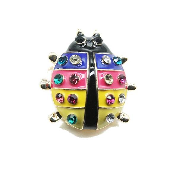 Ladybug/Ladybird Alloy Enamel Pins