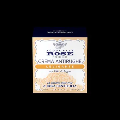 Roberts Acqua Alle Rose - Smoothing Anti-Wrinkle Cream With Argan Oil, 50 Ml