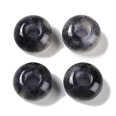 Two Tone Resin European Beads
