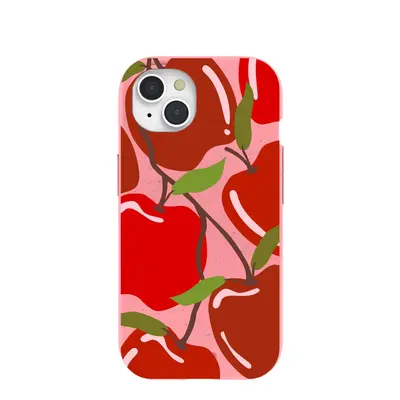 Bubblegum Pink Apple of My Eye iPhone 15 Case
