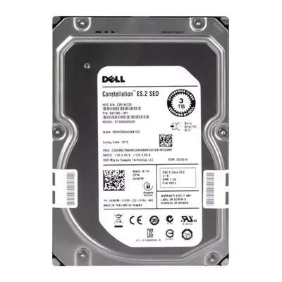 9XT260-251 Seagate 3TB 6Gb/s SAS 7200 3.5-inch 64MB Hard Drive