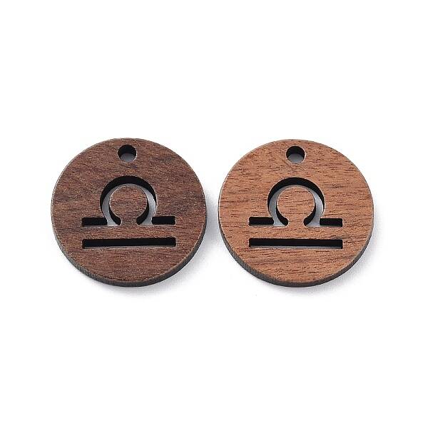 Walnut Wood Laser Cut Pendants