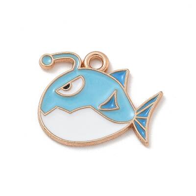 Alloy Enamel Pendants