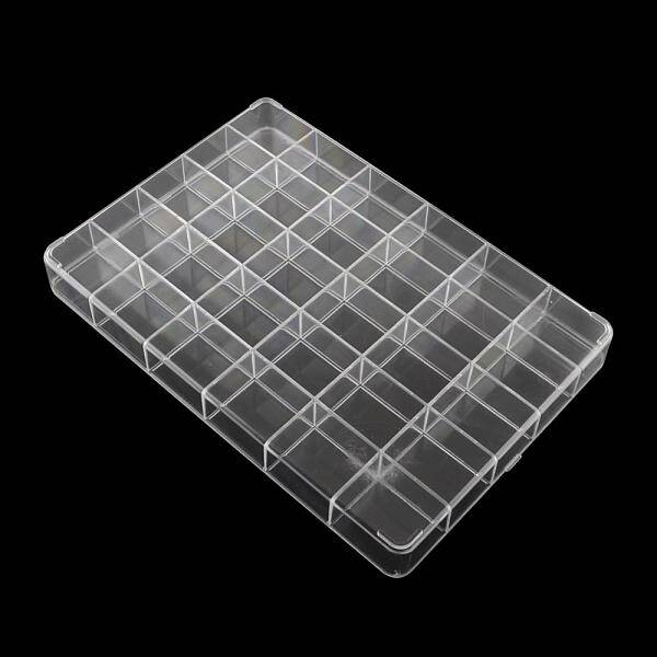 30 Compartments Rectangle Plastic Bead Storage Containers