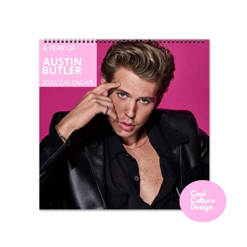 Austin Butler Calendar Vol.1 - 2024 Calendar, Wall Calendar 2024