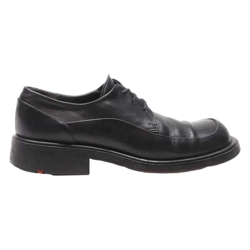 LLOYD Oxford Shoes Black Leather Mens UK 7.5