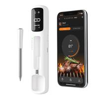 INKBIRD meat thermometer, Bluetooth wireless thermometer, waterproof, suitable for grilling, cooking, kitchen utensils