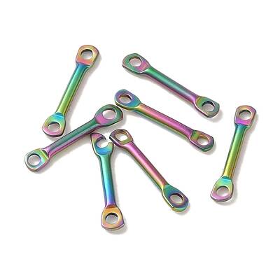 Ion Plating(IP) 304 Stainless Steel Connector Charms