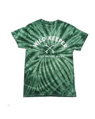 Wild Keeper Unisex Tee | Forest Tie-Dye | Size: L