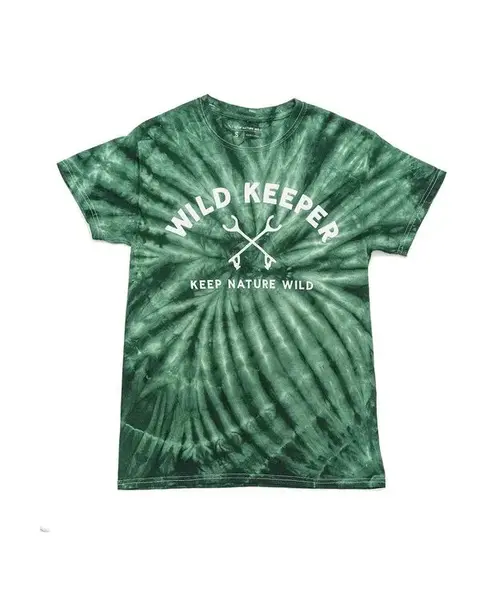 Wild Keeper Unisex Tee | Forest Tie-Dye | Size: L