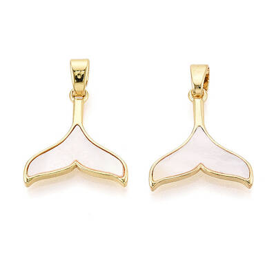 Brass Shell Pendants