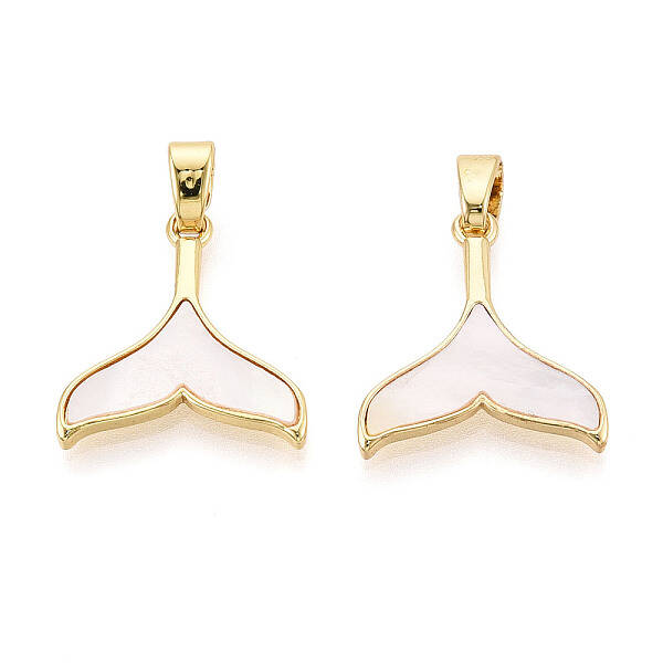 Brass Shell Pendants