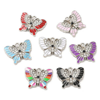 Alloy Enamel Pendants